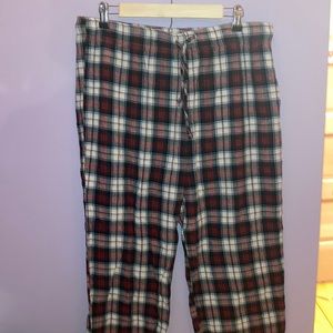 Plaid pants